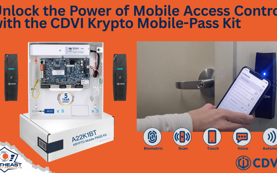 Unlocking the Future: CDVI’s A22K1BT Kit Delivers Modern, Mobile Access Control with Military-Grade Encryption