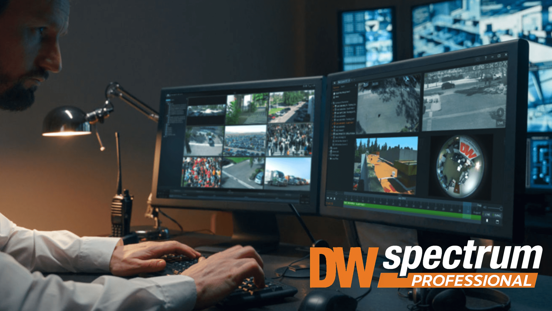 DW Spectrum Pro VMS Platform Overview Graphic