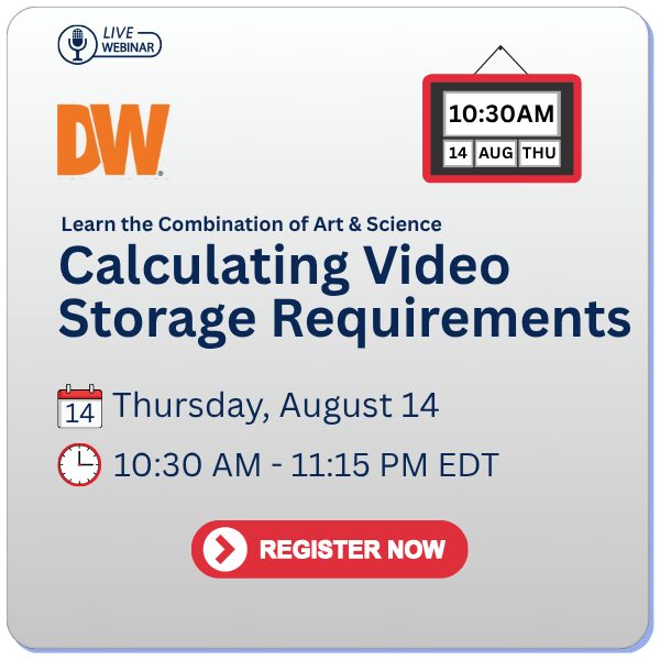 Calculating Ip Video Storage Requirements