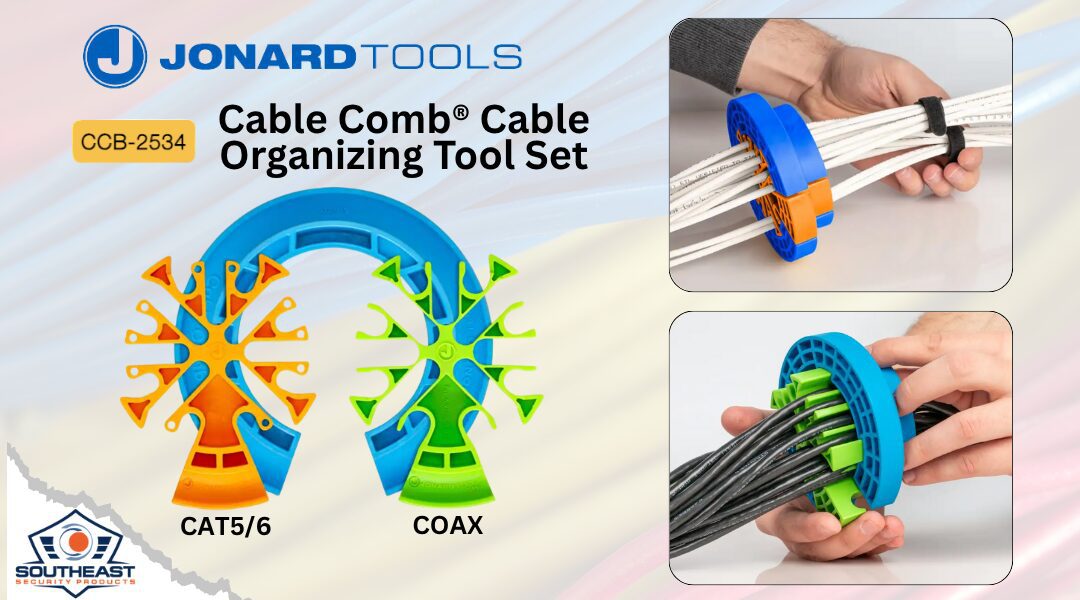 Master Cable Organization with the Jonard Cable CombĀ® Tool