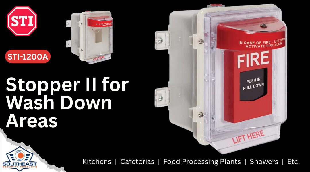 Ensure Fire Pull Stations are Code-Compliant in Wet Locations with the STI-1200A Fire Alarm Cover and Back Box