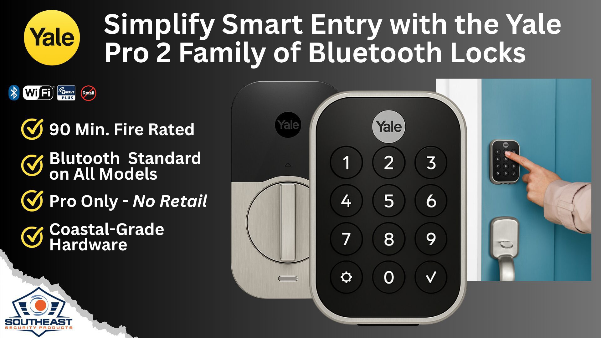 Yale Pro 2 Family of Bluetooth Locks