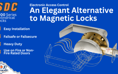 Z7200 Series Electric Cylindrical Lock: The Smarter, Code-Compliant Upgrade from Mag Locks